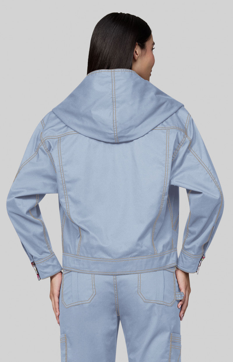 Koi Classics Nyra Jacket Glass Blue