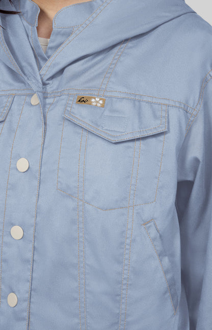 Koi Classics Nyra Jacket Glass Blue