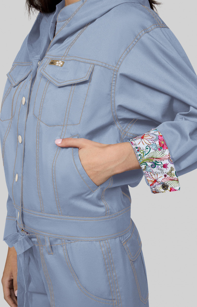Koi Classics Nyra Jacket Glass Blue