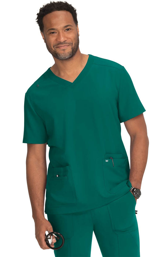 koi Next Gen Free to Be Men's 4-Pocket Scrub Top