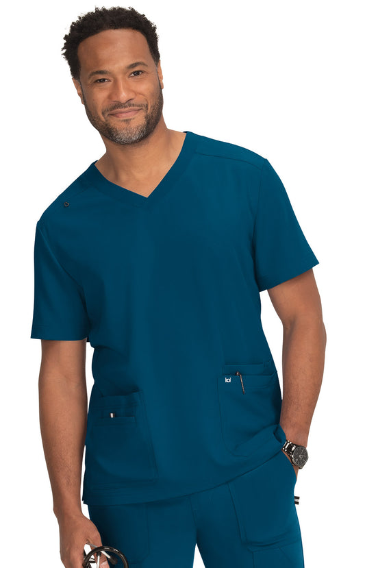 koi Next Gen Free to Be Men's 4-Pocket Scrub Top