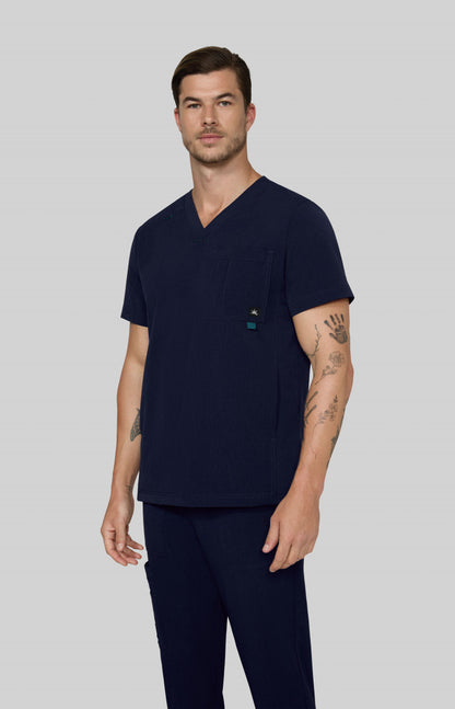 Solis x koi Caldwell Men's 4-Pocket Scrub Top