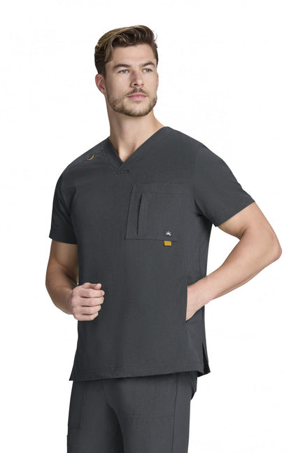 Solis x koi Caldwell Men's 4-Pocket Scrub Top