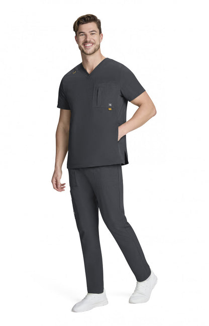 Solis x koi Caldwell Men's 4-Pocket Scrub Top