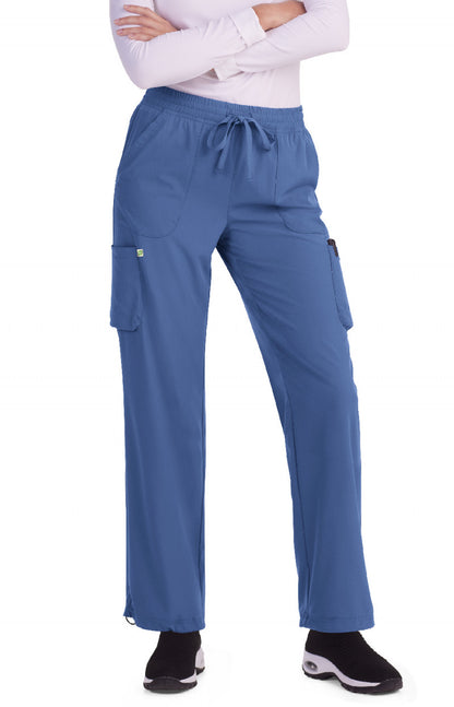 Planet koi Dunia Women's 6-Pocket Scrub Pant
