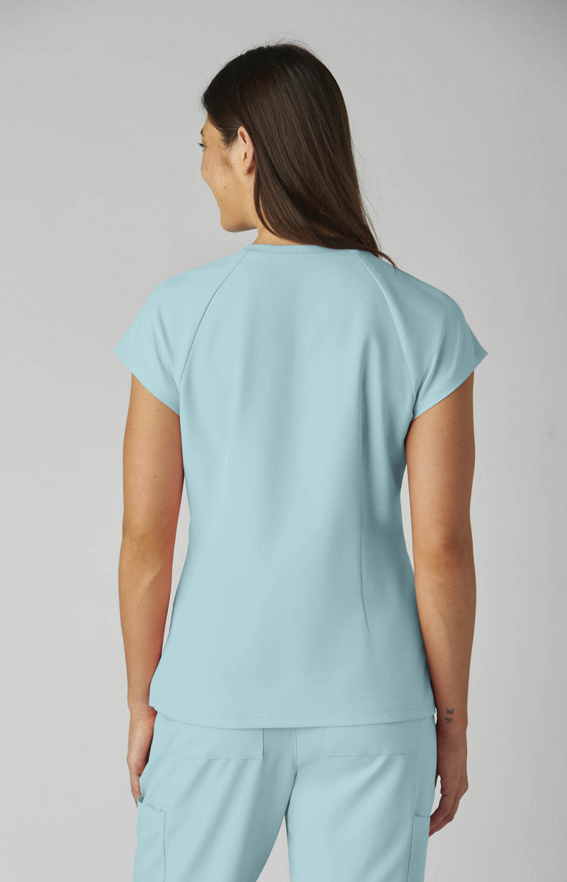 Cureology Reese Women's Top Blue Steal