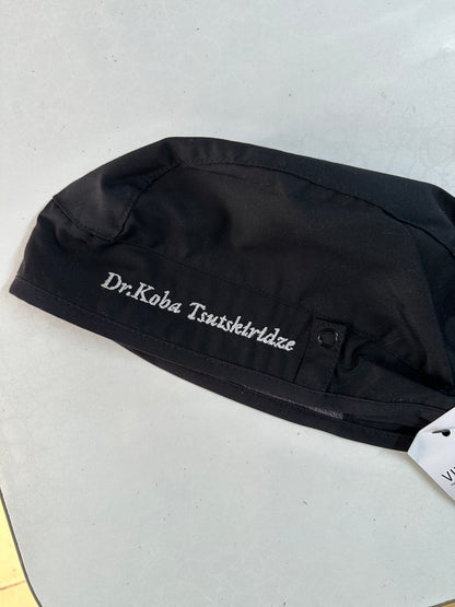 Personalised embroidery in Garamond