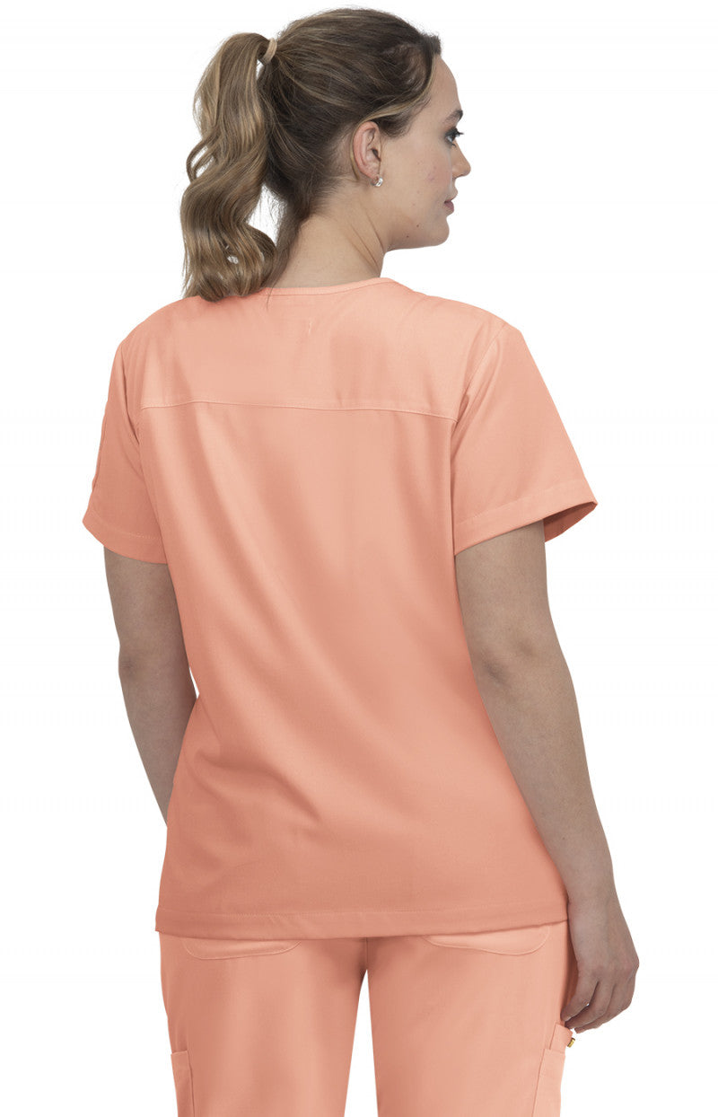 Betsey Johnson Kennedia Women's 3-Pocket Scrub Top