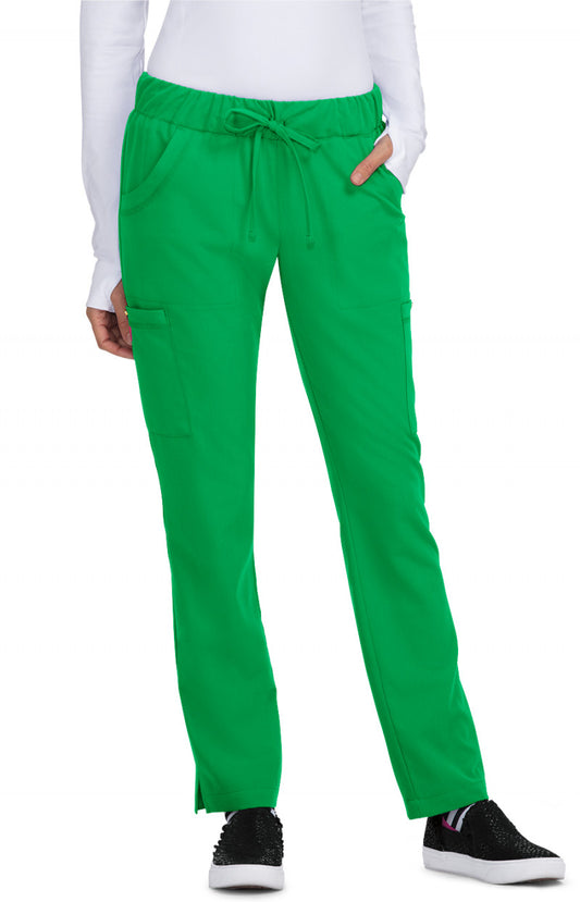 Betsey Johnson Buttercup Women's 6-Pocket Slim Fit Scrub Pants