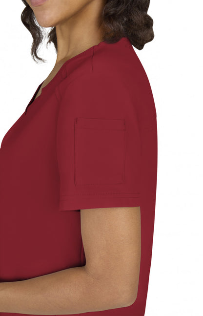 Cureology x koi Cardi Women's Top Ruby