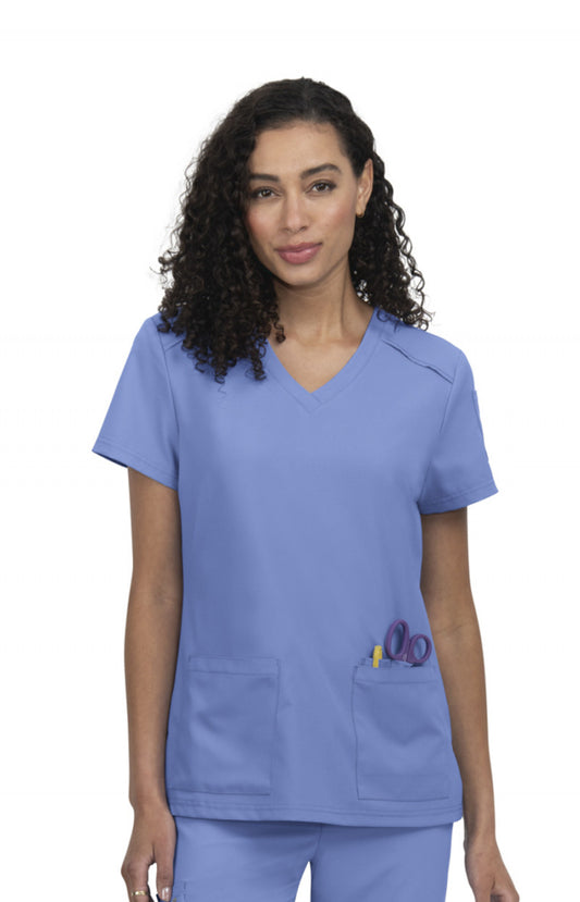 koi Cardi Women's 3-Pocket V-Neck Scrub Top