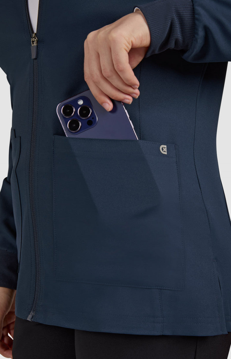 Cureology Geneses Women's Jacket Navy