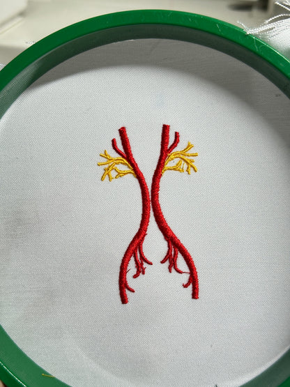 Angio Embroidery Patch
