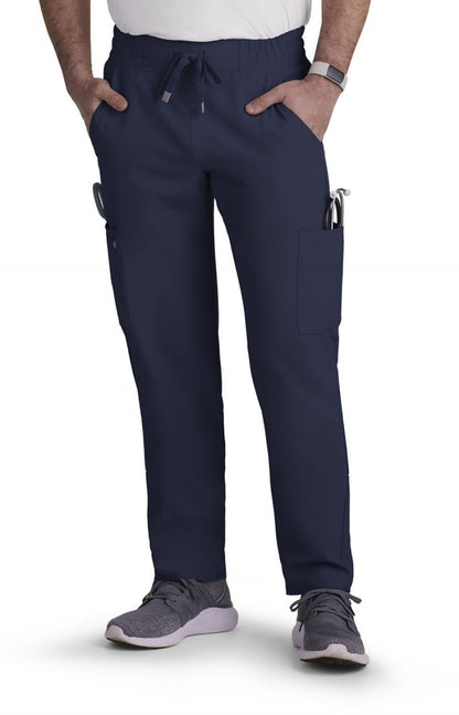 Cureology Neuro Men's 6-Pocket Cargo-Style Scrub Pants