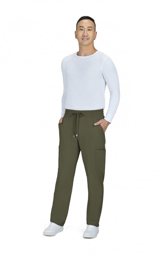 Cureology Neuro Men's 6-Pocket Cargo-Style Scrub Pants