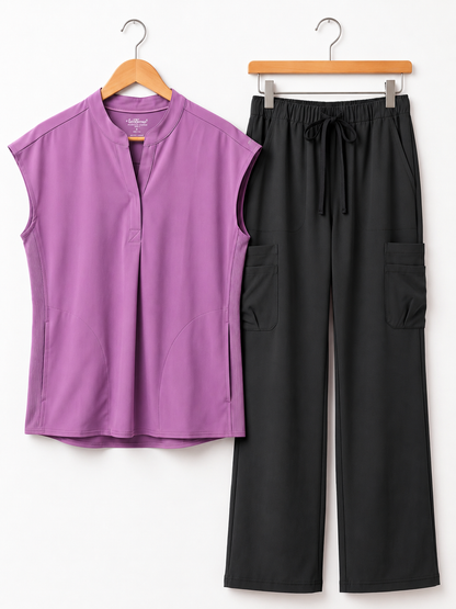 Women's Scrubs: Large Top & Large Pants