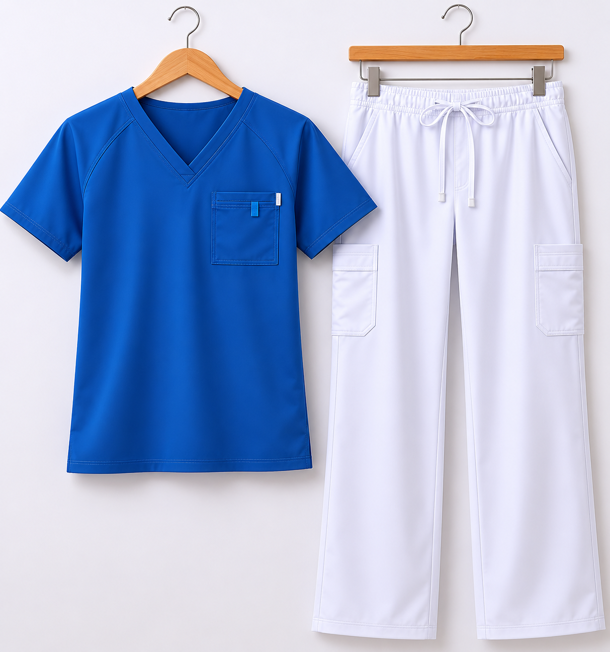 Men's Scrubs: Large Top & Large Pants