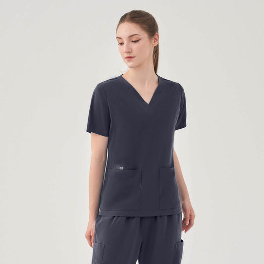 AURORA by PARKLEY Quantum Women's Top Charcoal